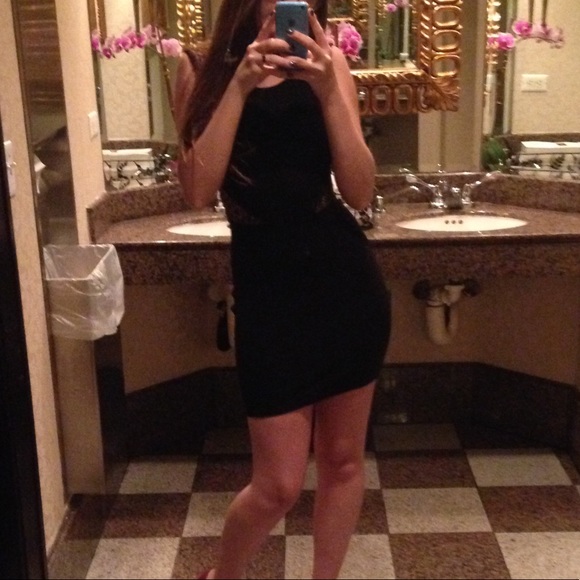 MINI BLACK DRESS - Picture 5 of 6